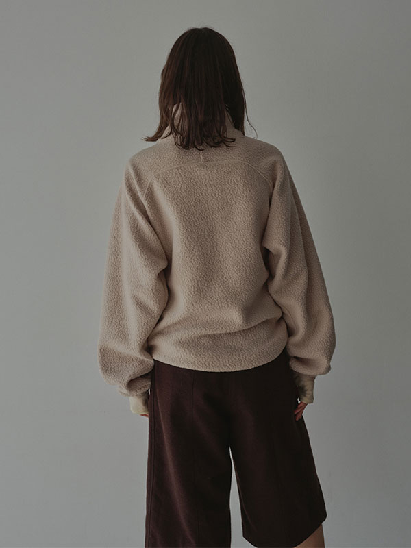 ボアフリースブルゾン