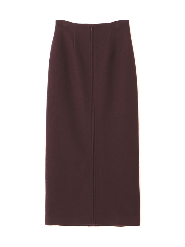 ダブルジップIラインロングスカート