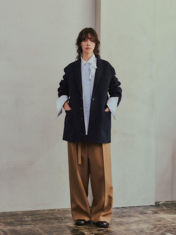 SANTEダブルブレストリバージャケット