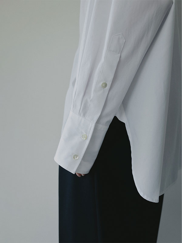 SANTEフラワーモチーフデザインシャツ