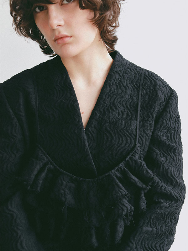 ジャガードオーバーキャミソール