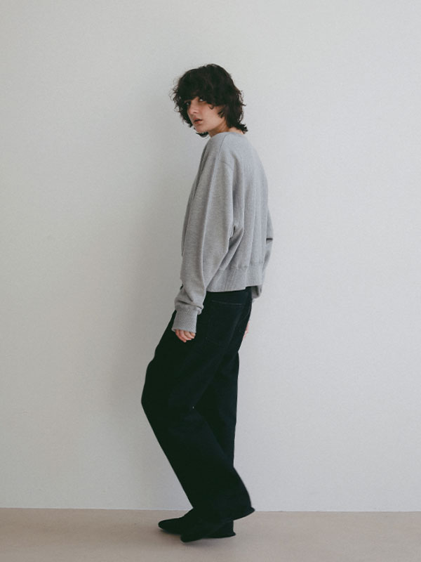 コンパクトスウェットシャツ