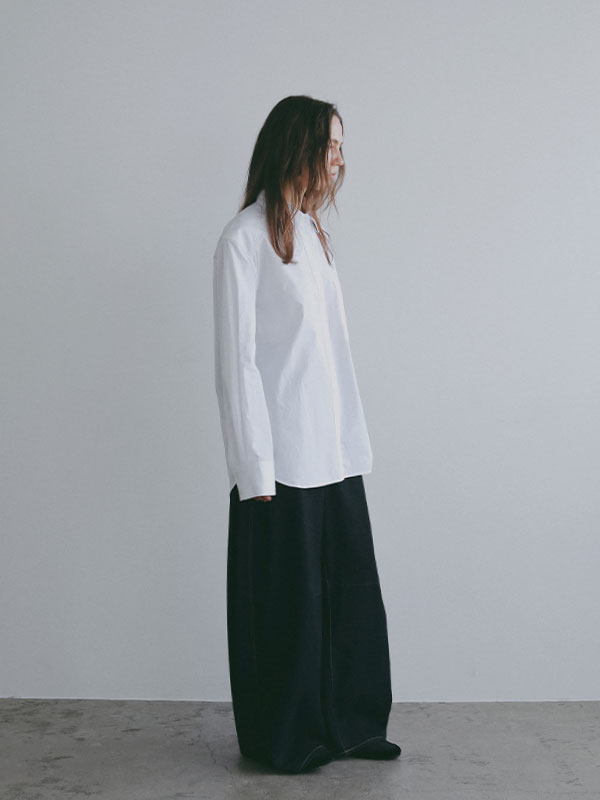 ボールドショルダーシャツ