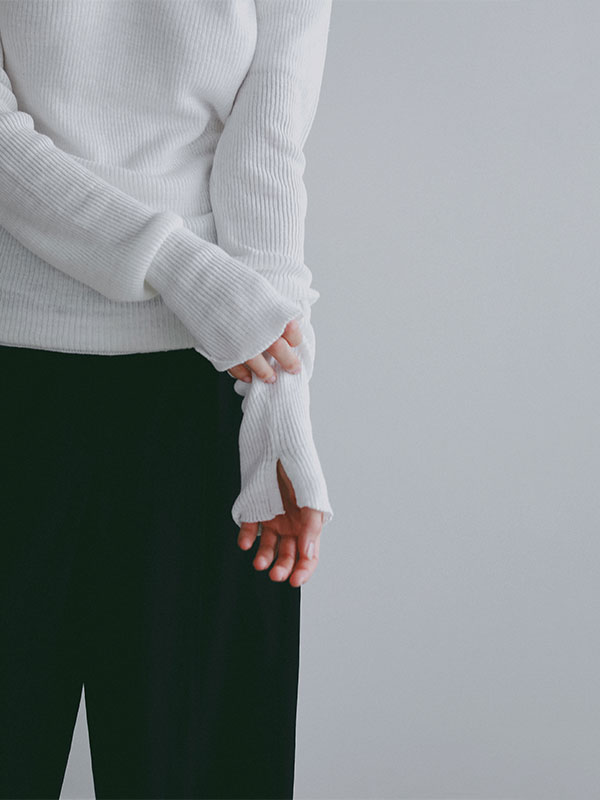 リネンヘルシーニットプルオーバー