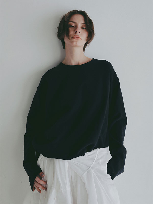 カットオフソフトスウェットシャツ