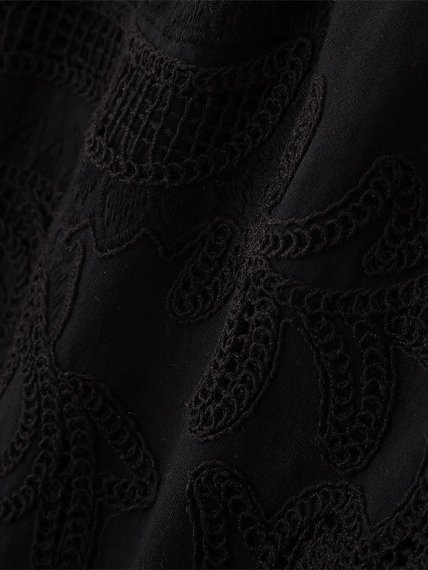 エンブロイダリーイージーパンツ