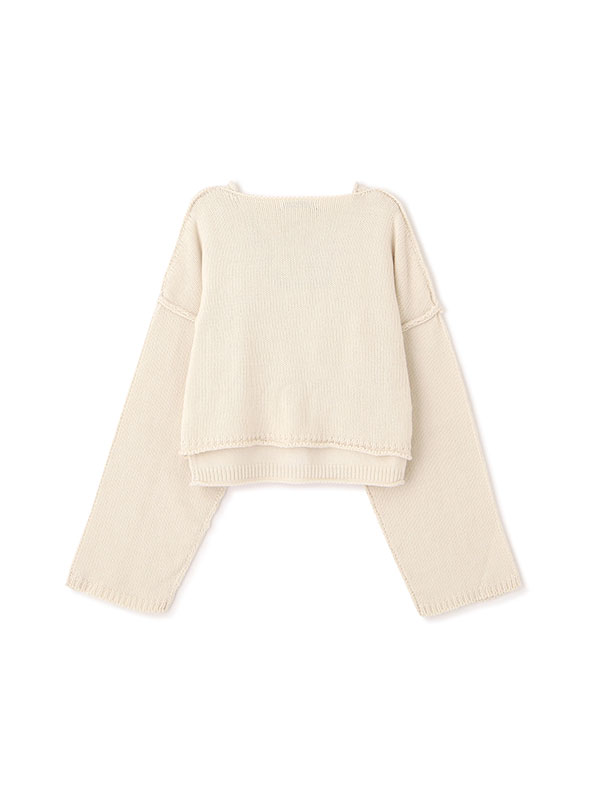2ピースアウトリンキングニットプルオーバー(F OFF WHITE): トップス 