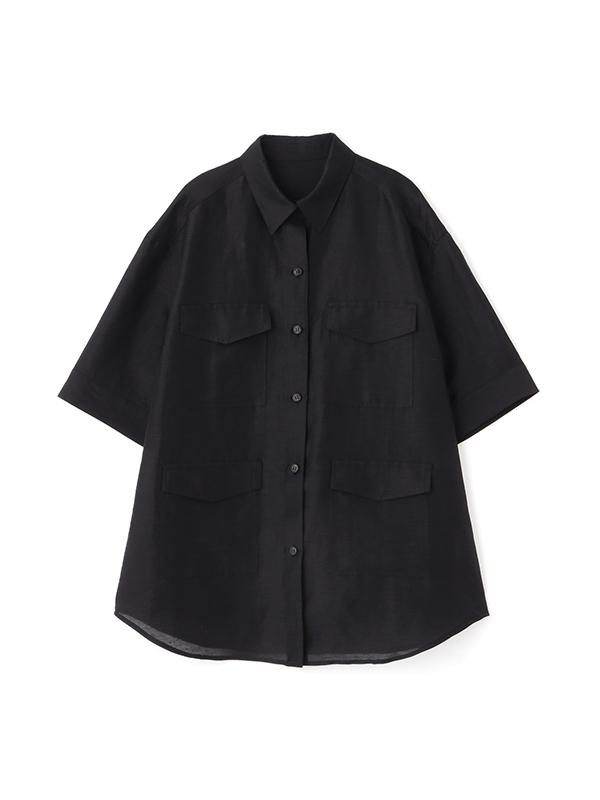 ETRE TOKYO 25SS リネンシアーワークシャツ ベージュ リネンシアーワークシャツ(F WHITE): トップス │ ETRE TOKYO