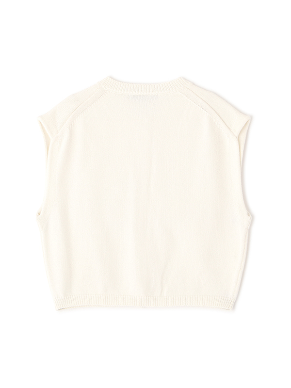 新品未使用 YONFA チューリップスリーブニット white YONFA / チューリップスリーブニット(white)