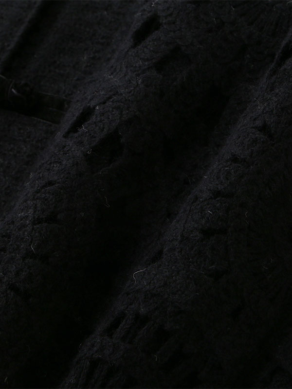 エンブロイダリーニットジャケット