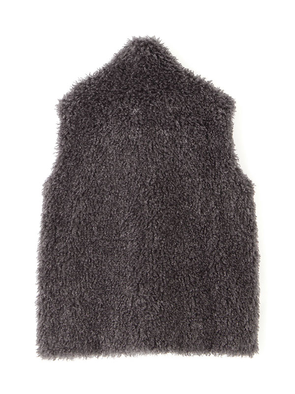 SANTEクリンプフェイクファーベスト