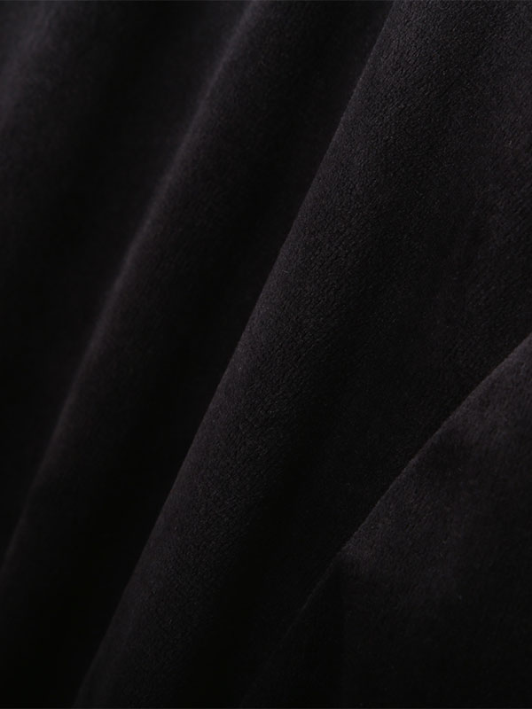 プランジングベロアワンピース