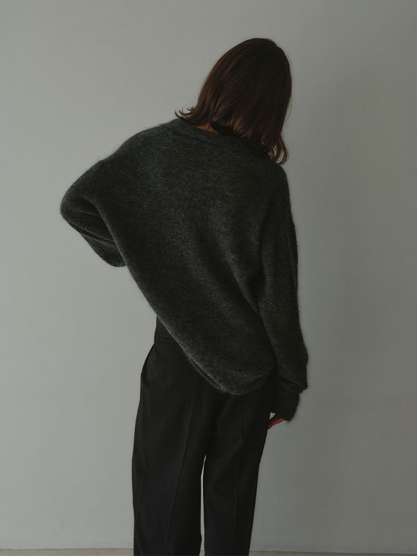 【新品未使用タグ付き】モヘヤニットシャツ　etretokyo モヘヤニットシャツ(F BEIGE): トップス │ ETRE TOKYO official