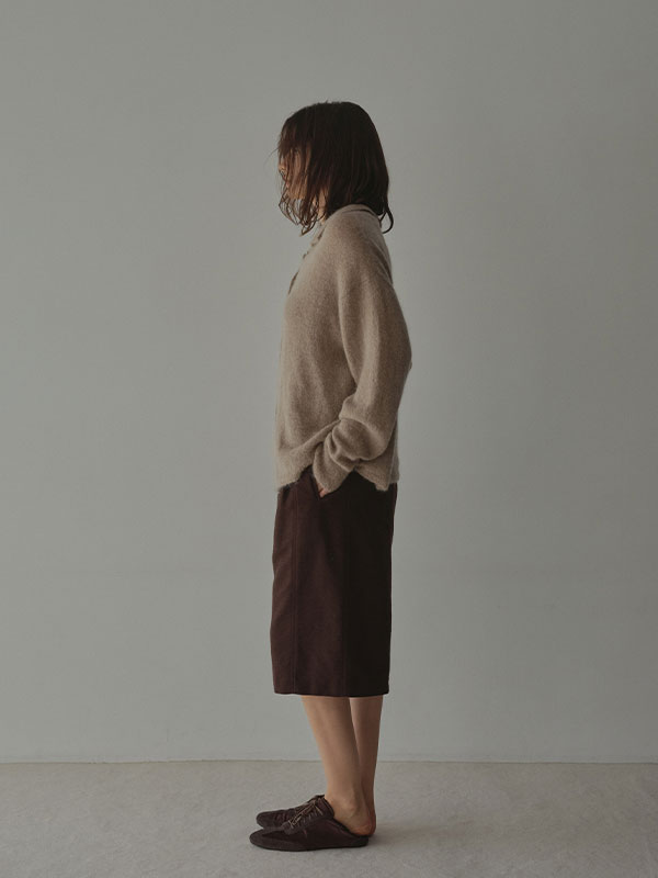 モヘヤニットシャツ