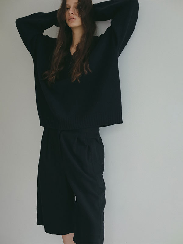 ウールカルゼタックショートパンツ(S NAVY): ボトムス │ ETRE TOKYO