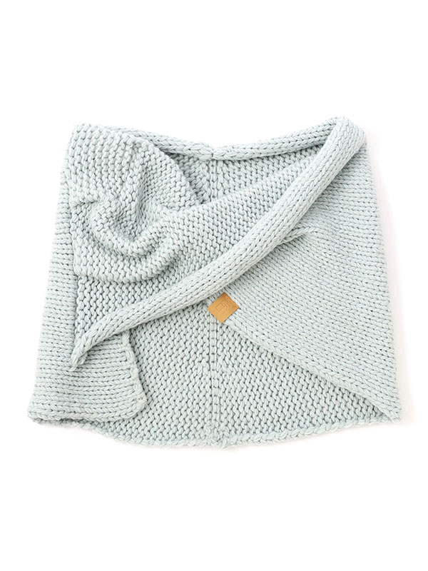 バルキーヤーンハンドニットスヌード