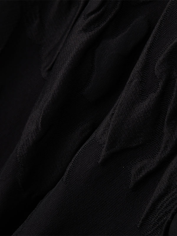 SANTEドルマンスリーブジャガードコート