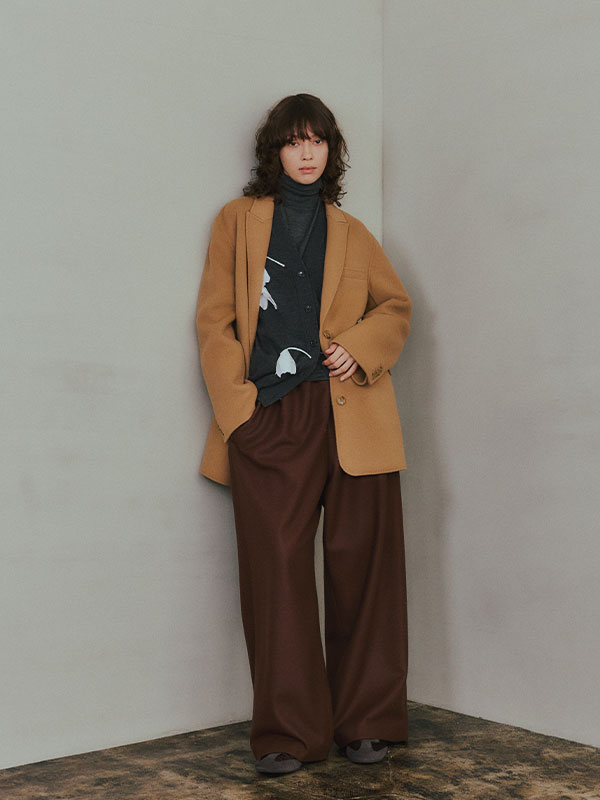 SANTEダブルブレストリバージャケット