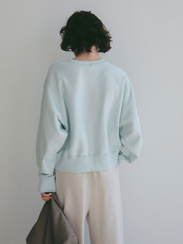 コンパクトスウェットシャツ