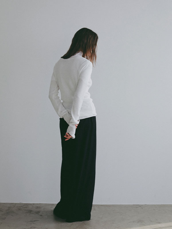 リネンヘルシーニットプルオーバー