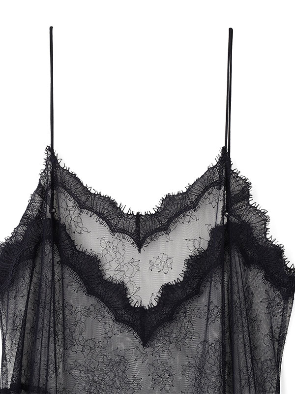 シアーレイヤードキャミワンピース