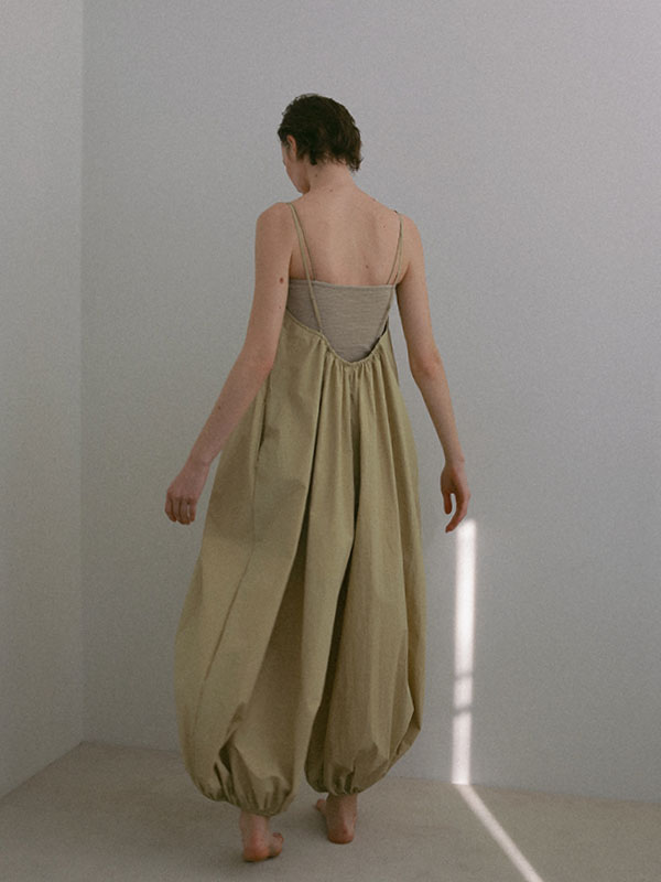 ヘムギャザーオールインワン