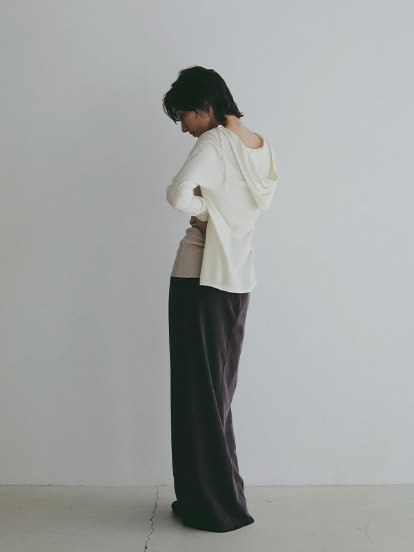 キュプラジャージロングスカート(S WHITE): ボトムス │ ETRE TOKYO