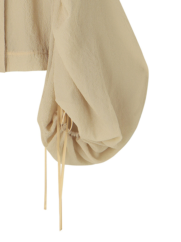 シャーリングシアーブラウス