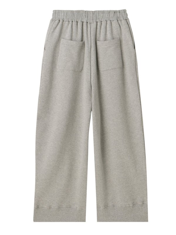 スリットへムスウェットパンツ