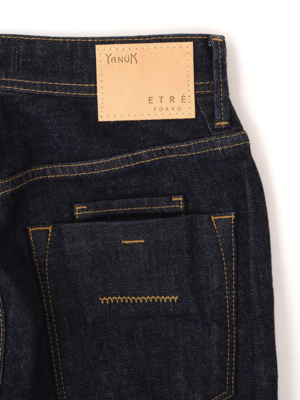 YANUK×ETRE TOKYO Center Crease Straight Denim(21 INDIGO): ボトムス ...