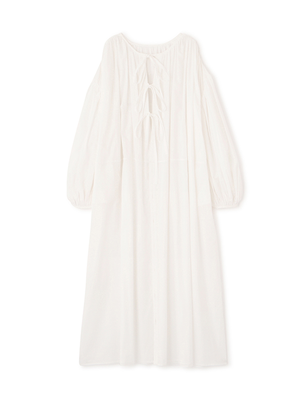 ガーゼ2wayボリュームワンピース