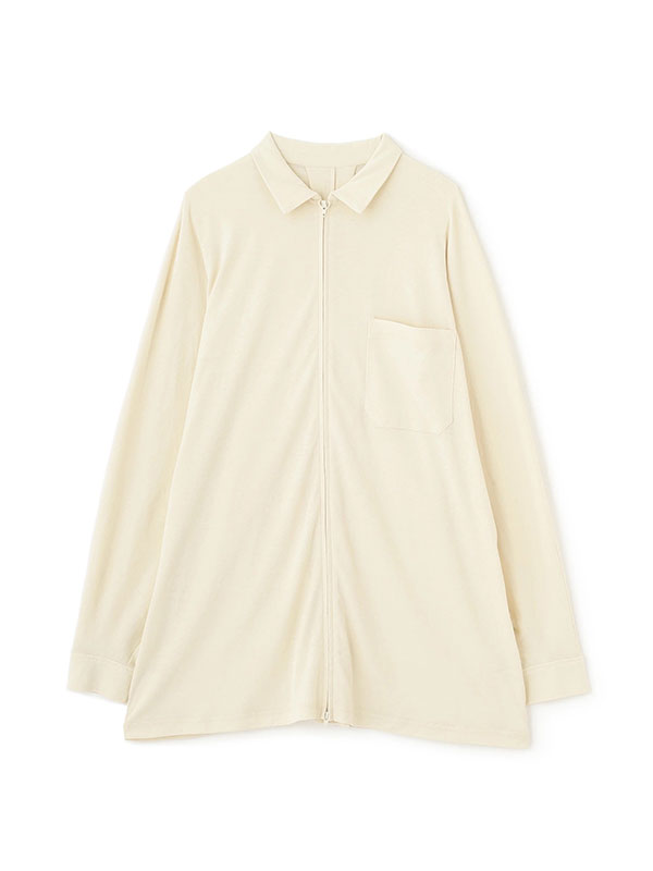 フロントファスナーカットシャツ