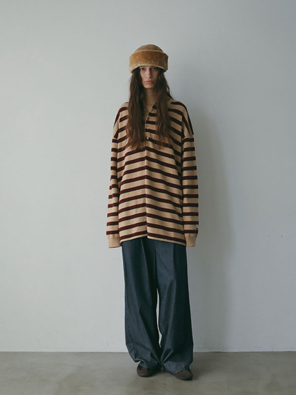 テンセルデニムリラクシーパンツ