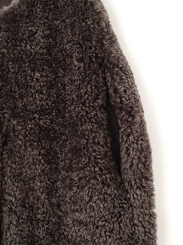 SANTEエコファーポンチョコート