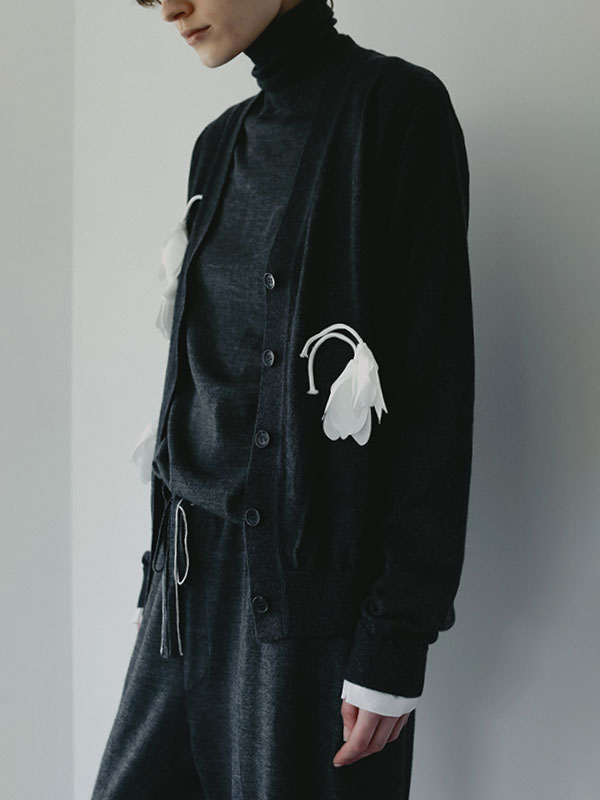 SANTEウールカシミヤニットパンツ