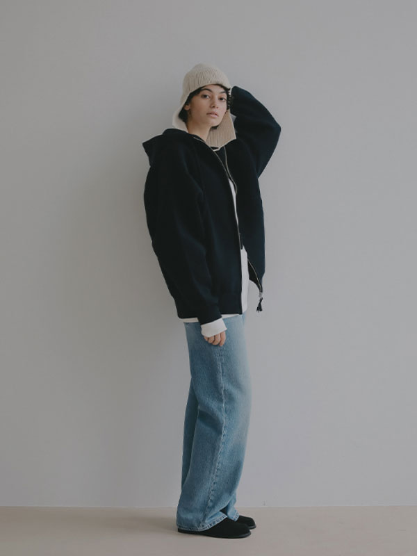 ラムウールフライトニットキャップ