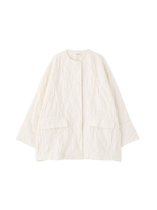 SANTEドルマンスリーブジャガードコート