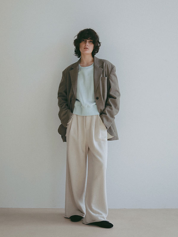 コンパクトスウェットシャツ