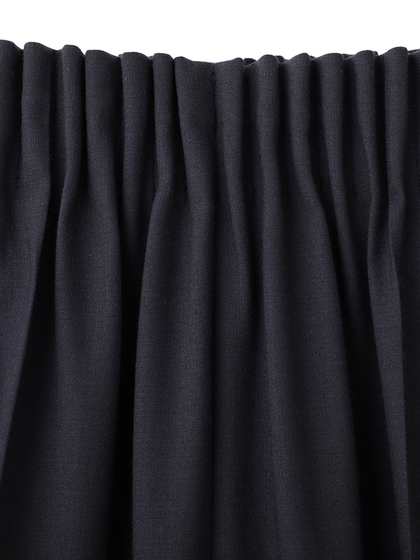 ダブルフェイスデザインウエストワイドパンツ