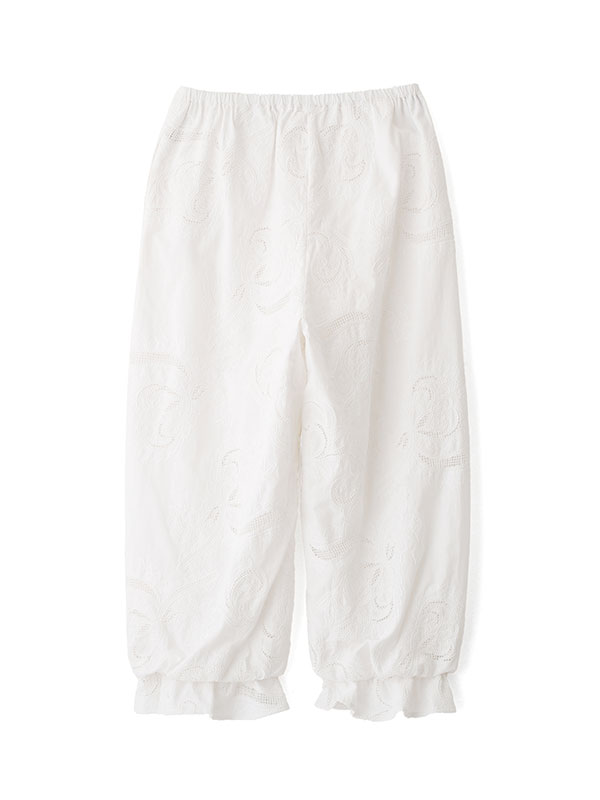 エンブロイダリーイージーパンツ