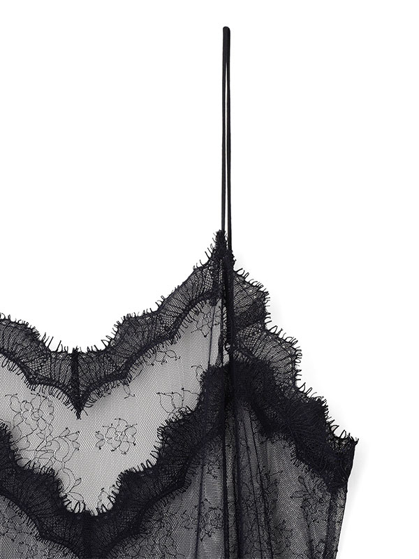 シアーレイヤードキャミワンピース