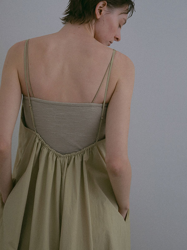 ヘムギャザーオールインワン