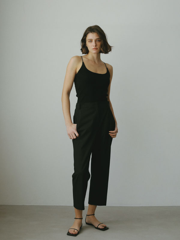 DEPENDRE Wストラップニットキャミ