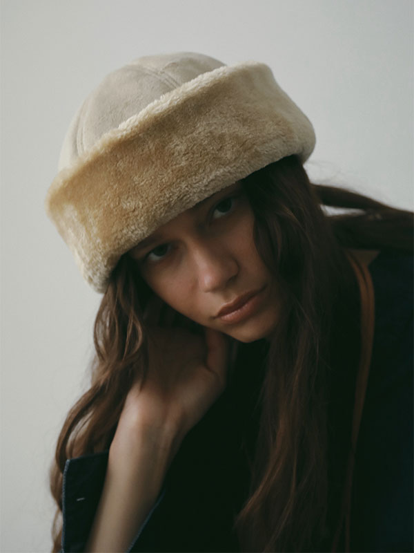 CA4LA×ETRE TOKYO ECO FUR MOUTON TOQUE HAT