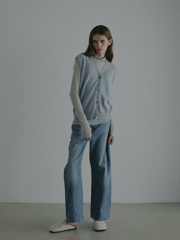 バーサタイルハイネックシアーロンTee