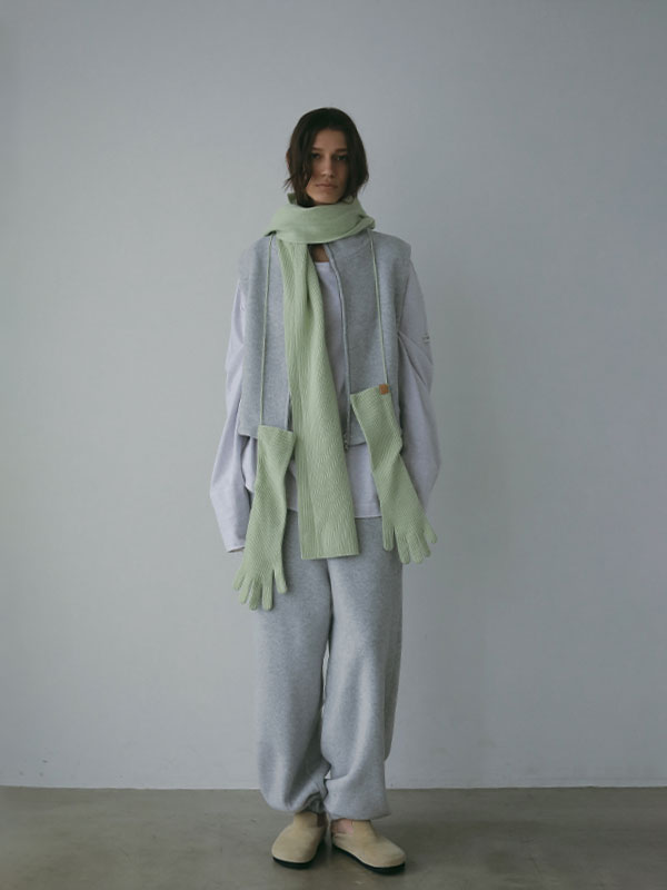 リラクシーフリースパンツ(S LIGHT GREY): ボトムス │ ETRE TOKYO