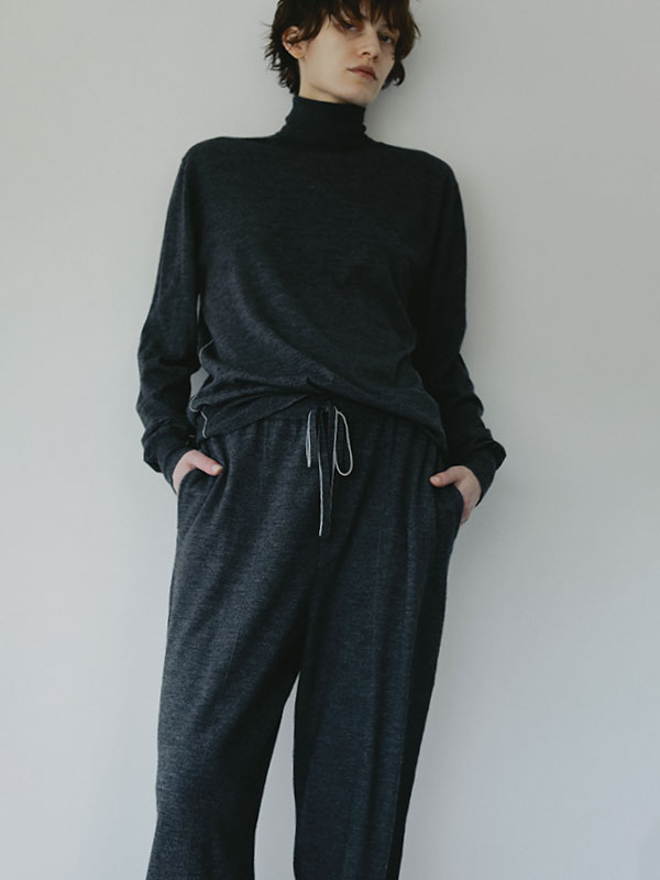 SANTEウールカシミヤタートルニットプルオーバー