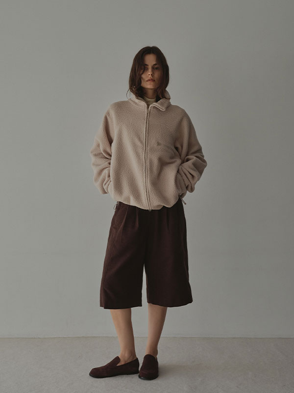 ウールカルゼタックショートパンツ(S NAVY): ボトムス │ ETRE TOKYO