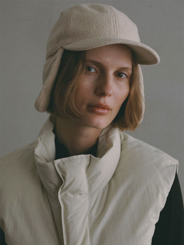 Marmot×ETRE TOKYOボアフリースキャップ