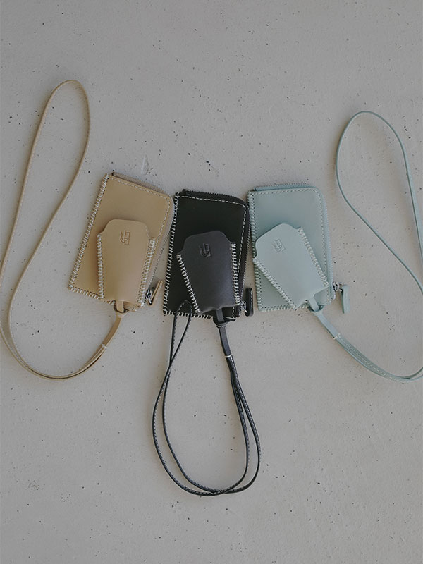 スクエアパースキーホルダー